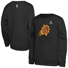 Black Phoenix Suns Jordan Brand Youth Courtside Statement Edition Sweatshirt | NBA