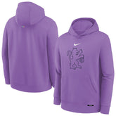 Purple Sacramento Kings Youth 2025/26 City Edition Club Fleece Pullover Hoodie | NBA