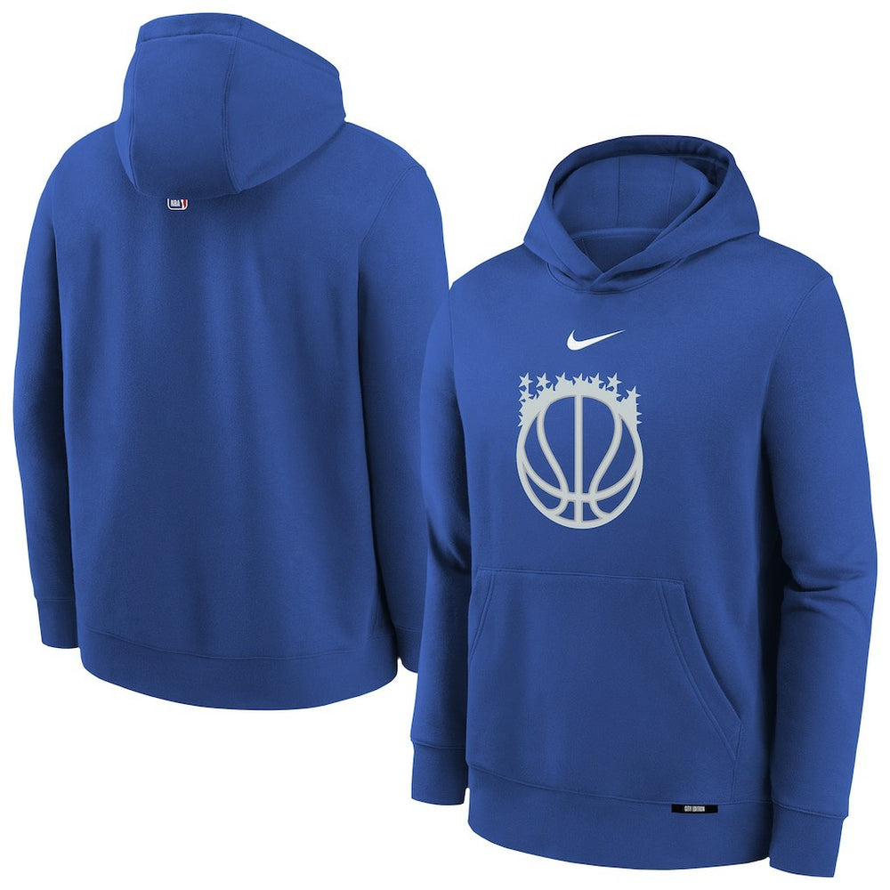 Royal Orlando Magic Youth 2025/26 City Edition Club Fleece Pullover Hoodie | NBA
