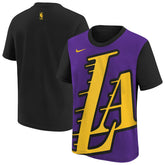 Purple/Black Los Angeles Lakers Youth 2025/26 City Edition Max90 T-Shirt | NBA