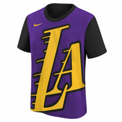 Purple/Black Los Angeles Lakers Youth 2025/26 City Edition Max90 T-Shirt | NBA