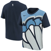 Light Blue/Navy Memphis Grizzlies Youth 2025/26 City Edition Max90 T-Shirt | NBA