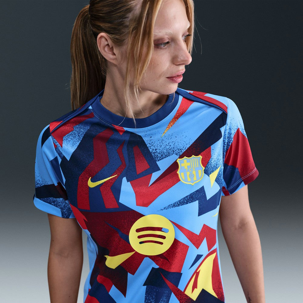 Barcelona Women's 2025/26 Academy Pro Pre-Match Performance Dri-FIT Top