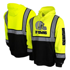 Cleveland Browns High-Visibility Safety Hooded Sweatshirt | NFL Sale
