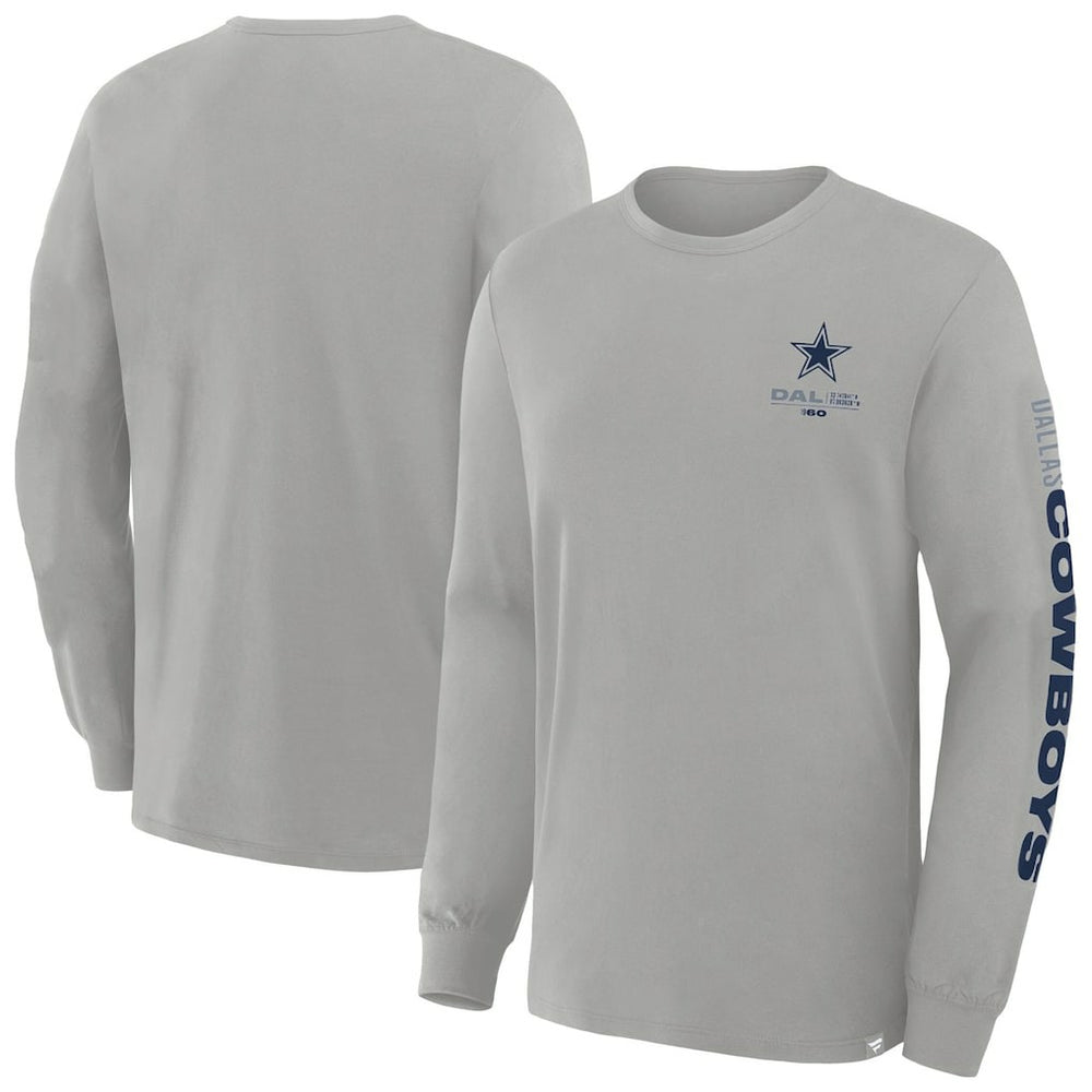 Dallas Cowboys Big & Tall Clock Management Legacy Long Sleeve T-Shirt | NFL Sale
