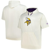 Minnesota Vikings Profile Big & Tall Chest Print and Logo Short Sleeve Pullover Hoodie | NFL Near me