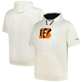 Cincinnati Bengals Profile Big & Tall Chest Print and Logo Short Sleeve Pullover Hoodie | NFL Online