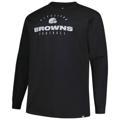 Cleveland Browns Big & Tall Coverage Scheme Long Sleeve T-Shirt | NFL Near me