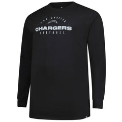 Los Angeles Chargers Big & Tall Coverage Scheme Long Sleeve T-Shirt | NFL Sale