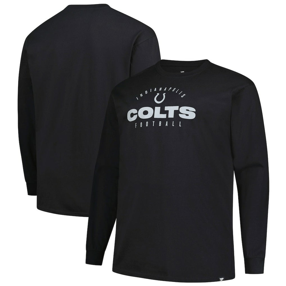 Indianapolis Colts Big & Tall Coverage Scheme Long Sleeve T-Shirt | NFL On sale