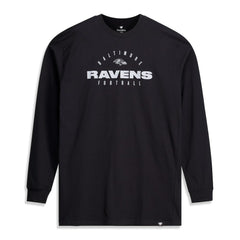 Baltimore Ravens Big & Tall Coverage Scheme Long Sleeve T-Shirt | NFL New