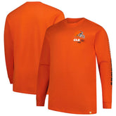 Cleveland Browns Big & Tall Clock Management Legacy Long Sleeve T-Shirt | NFL Online