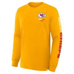 Kansas City Chiefs Big & Tall Clock Management Legacy Long Sleeve T-Shirt | NFL Sale