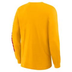 Kansas City Chiefs Big & Tall Clock Management Legacy Long Sleeve T-Shirt | NFL Sale