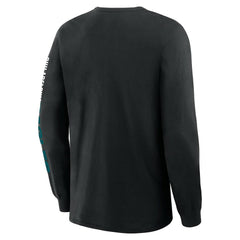 Philadelphia Eagles Big & Tall Clock Management Legacy Long Sleeve T-Shirt | NFL Discount