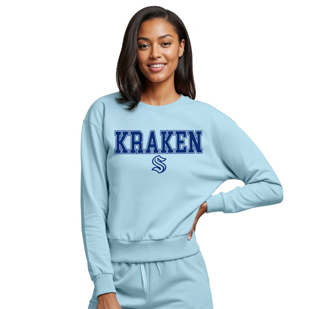 Seattle Kraken Concepts Sport Women's Tonal Pullover Sweatshirt - NHL Sweatshirts