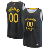 Black Golden State Warriors Fast Break Custom Jersey sale | NBA