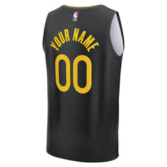 Black Golden State Warriors Fast Break Custom Jersey sale | NBA
