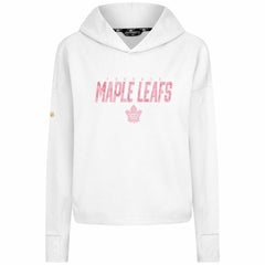 Toronto Maple Leafs Levelwear Women's Mother's Day Sweet Floral Pullover Hoodie - NHL Hoodies