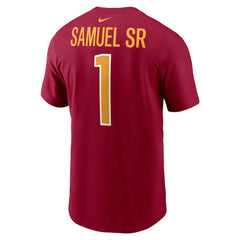Washington Commanders Deebo Samuel Sr Name & Number T-Shirt | NFL Hot