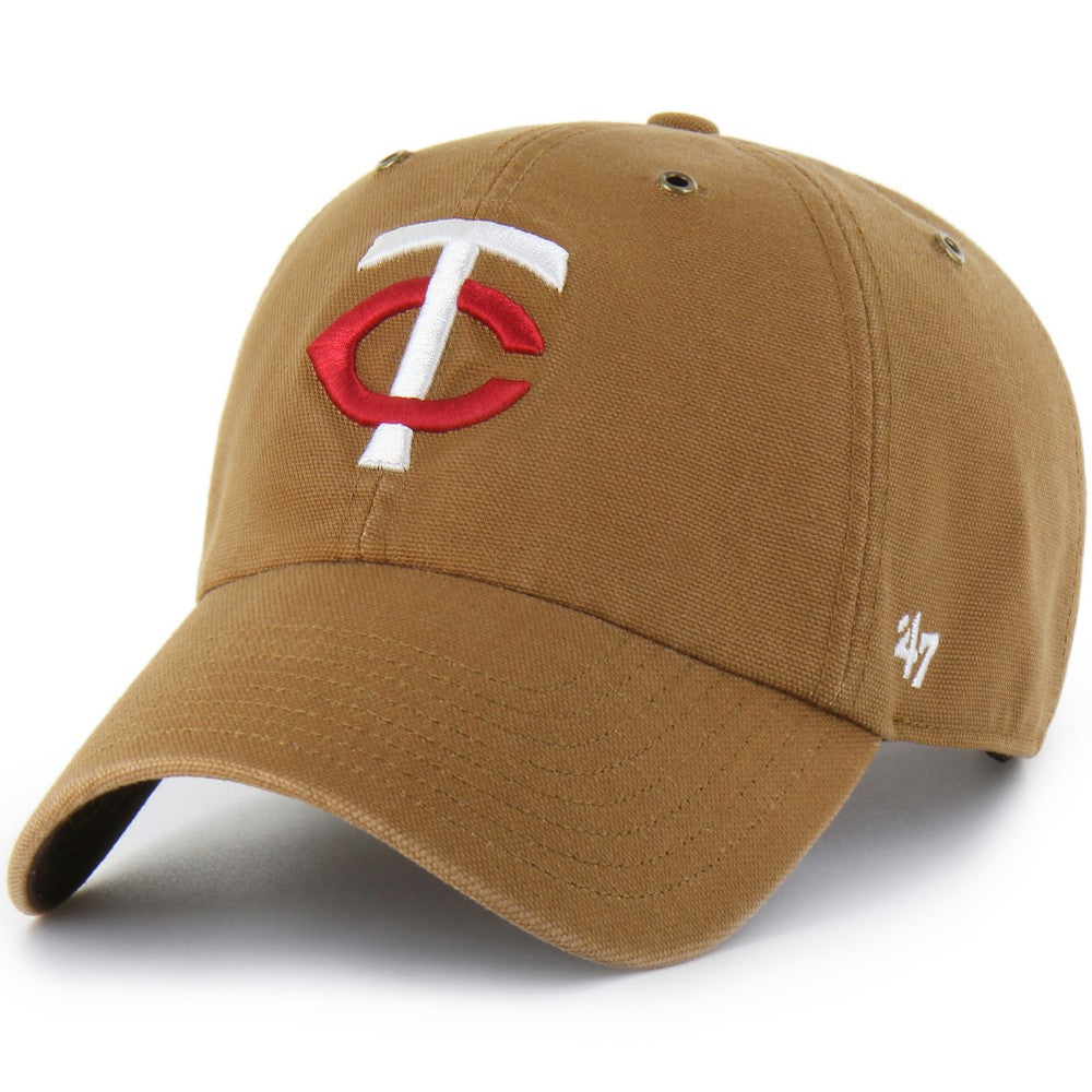 Minnesota Twins Carhartt x '47 Clean Up Adjustable Hat - MLB Hats