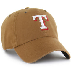 Texas Rangers Carhartt x '47 Clean Up Adjustable Hat - MLB Hats