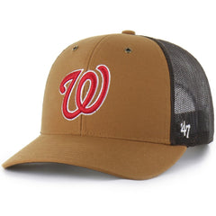 Washington Nationals Carhartt x '47 Trucker Adjustable Hat - MLB Hats