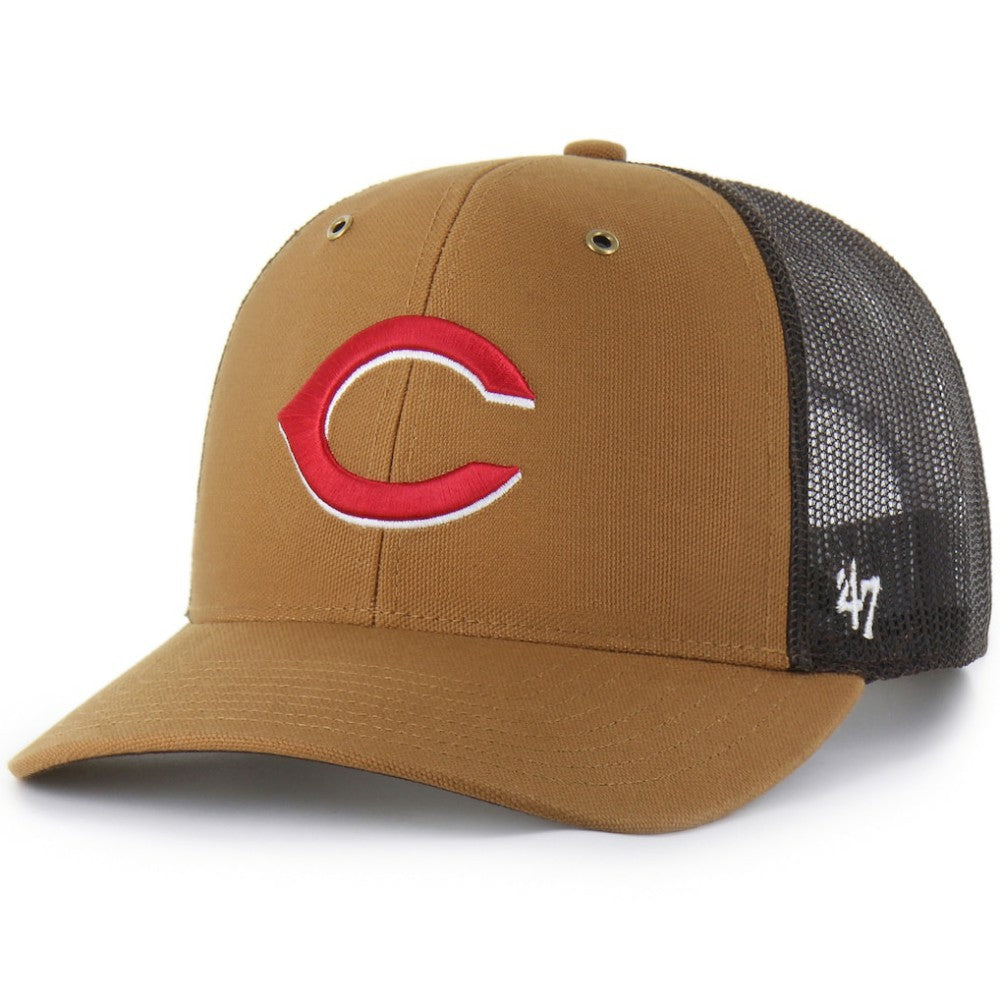 Cincinnati Reds Carhartt x '47 Trucker Adjustable Hat - MLB Hats
