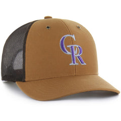 Colorado Rockies Carhartt x '47 Trucker Adjustable Hat - MLB Hats
