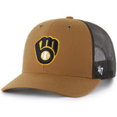 Milwaukee Brewers Carhartt x '47 Trucker Adjustable Hat - MLB Hats
