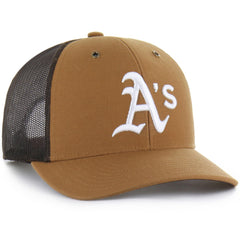 Athletics Carhartt x '47 Trucker Adjustable Hat - MLB Hats