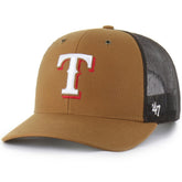 Texas Rangers Carhartt x '47 Trucker Adjustable Hat - MLB Hats