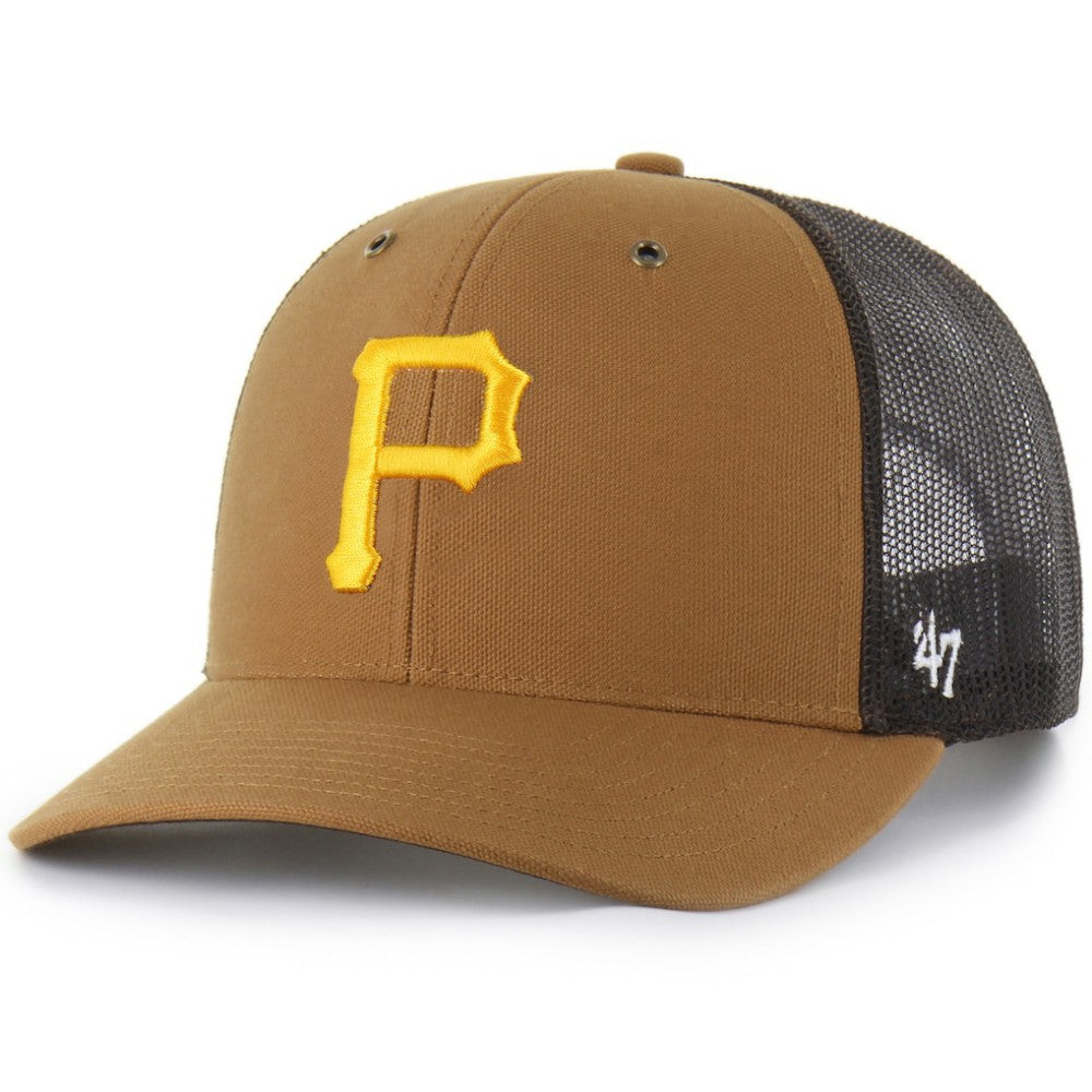 Pittsburgh Pirates Carhartt x '47 Trucker Adjustable Hat - MLB Hats