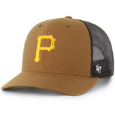 Pittsburgh Pirates Carhartt x '47 Trucker Adjustable Hat - MLB Hats