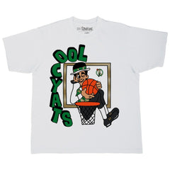 White Boston Celtics Stadium Essentials NBA x Staycool Mascot Oversized T-Shirt | NBA