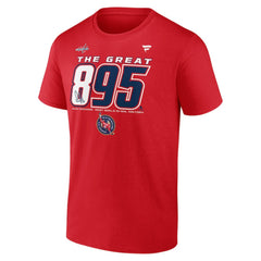 Alexander Ovechkin Washington Capitals Fanatics NHL All-Time Leading Goal Scorer The Great 895 T-Shirt - NHL T-shirts