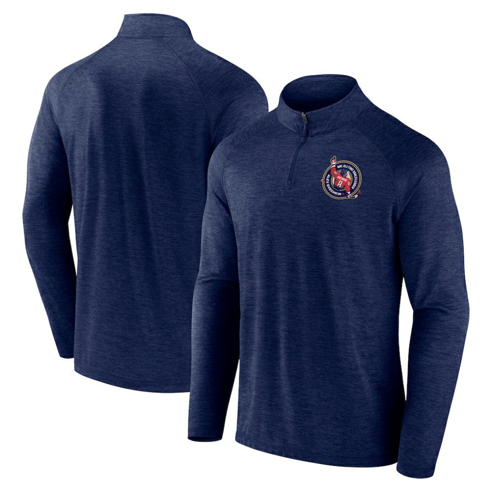 Alexander Ovechkin Washington Capitals Fanatics NHL All-Time Leading Goal Scorer GR8 895 Quarter-Zip Top - NHL