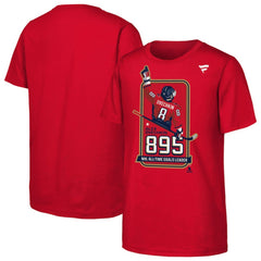 Alexander Ovechkin Washington Capitals Youth NHL All-Time Leading Goal Scorer Locker Room T-Shirt - NHL T-shirts
