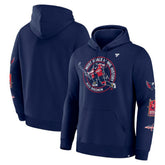 Alexander Ovechkin Washington Capitals Fanatics NHL All-Time Leading Goal Scorer Badges Pullover Hoodie - NHL Hoodies