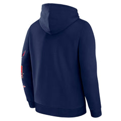 Alexander Ovechkin Washington Capitals Fanatics NHL All-Time Leading Goal Scorer Badges Pullover Hoodie - NHL Hoodies