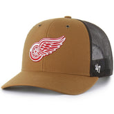 Detroit Red Wings Carhartt x '47 Trucker Adjustable Hat - NHL Hats
