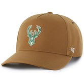 Brown Milwaukee Bucks Carhartt x '47 Hitch Adjustable Hat | NBA