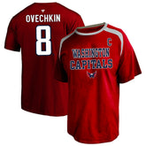Alexander Ovechkin Washington Capitals Fanatics Women's Plus Size Name & Number Scoop Neck T-Shirt - NHL T-shirts
