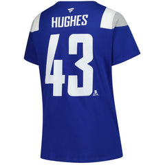 Quinn Hughes Vancouver Canucks Fanatics Women's Plus Size Name & Number Scoop Neck T-Shirt - NHL T-shirts
