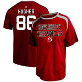 Jack Hughes New Jersey Devils Profile Big & Tall Name & Number T-Shirt - NHL T-shirts