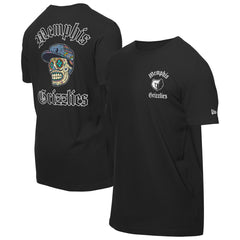 Black Memphis Grizzlies Sugar Skulls T-Shirt | NBA