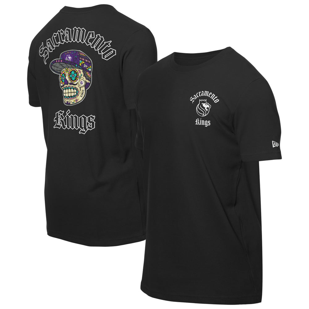 Black Sacramento Kings Sugar Skulls T-Shirt | NBA