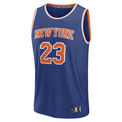 Blue Mitchell Robinson New York Knicks Fast Break Replica Player Jersey | NBA