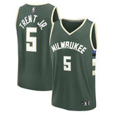 Hunter Green Gary Trent Jr. Milwaukee Bucks Fast Break Replica Player Jersey | NBA