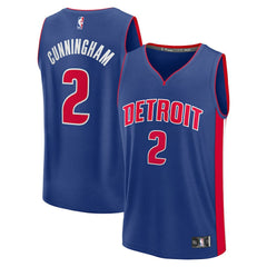 Blue Cade Cunningham Detroit Pistons Fast Break Replica Player Jersey sale | NBA